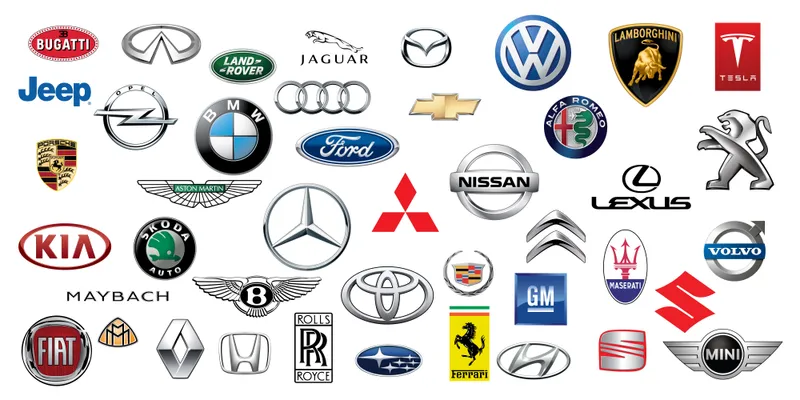 Verfügbare Automarken